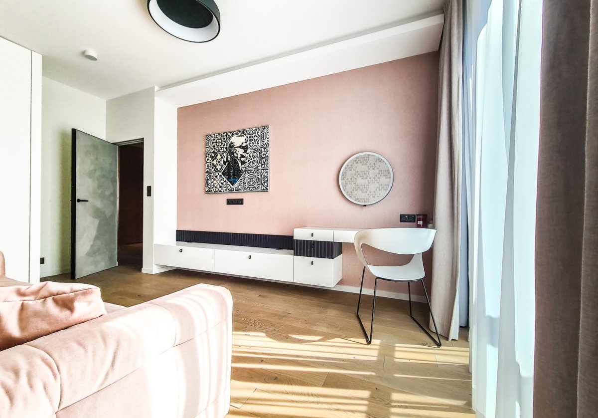 Sypialnia z zabudową wnękową – Rezydencja Chwaliszewo